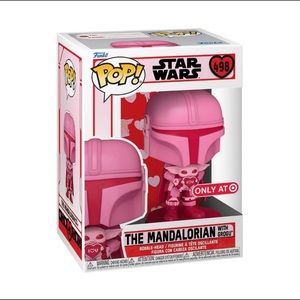 Valentine’s Day The Mandalorian with Grogu Funko Pop